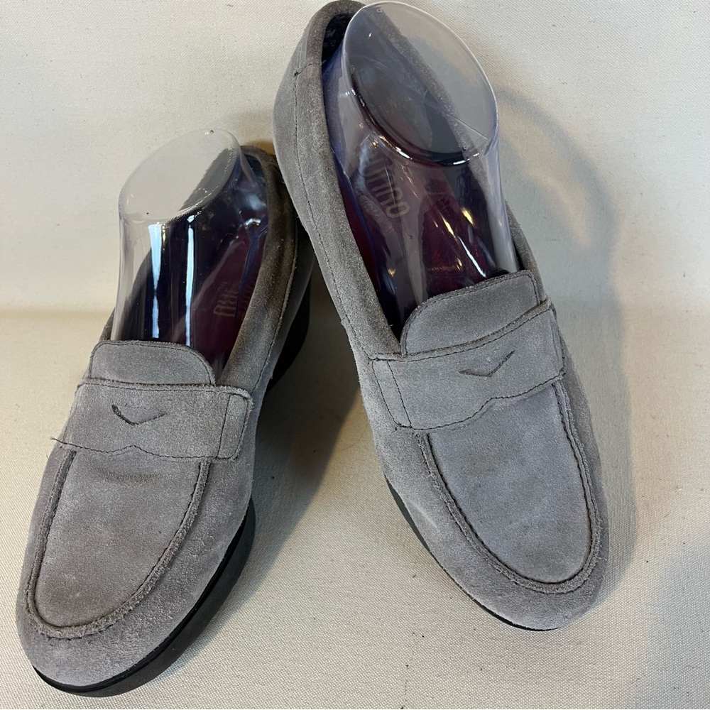 Munro Katie Gray‎ Suede Wedge Loafers Women’s 8WW